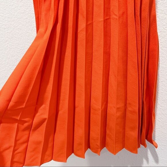 giambattista valli pleated wool midi dress IT38 color: Frame - Picture 9 of 12